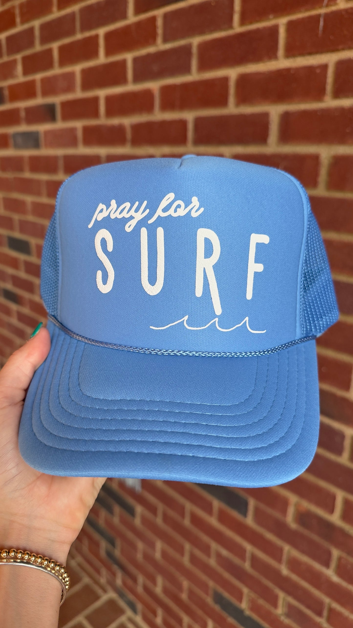 Pray for Surf Trucker Hat