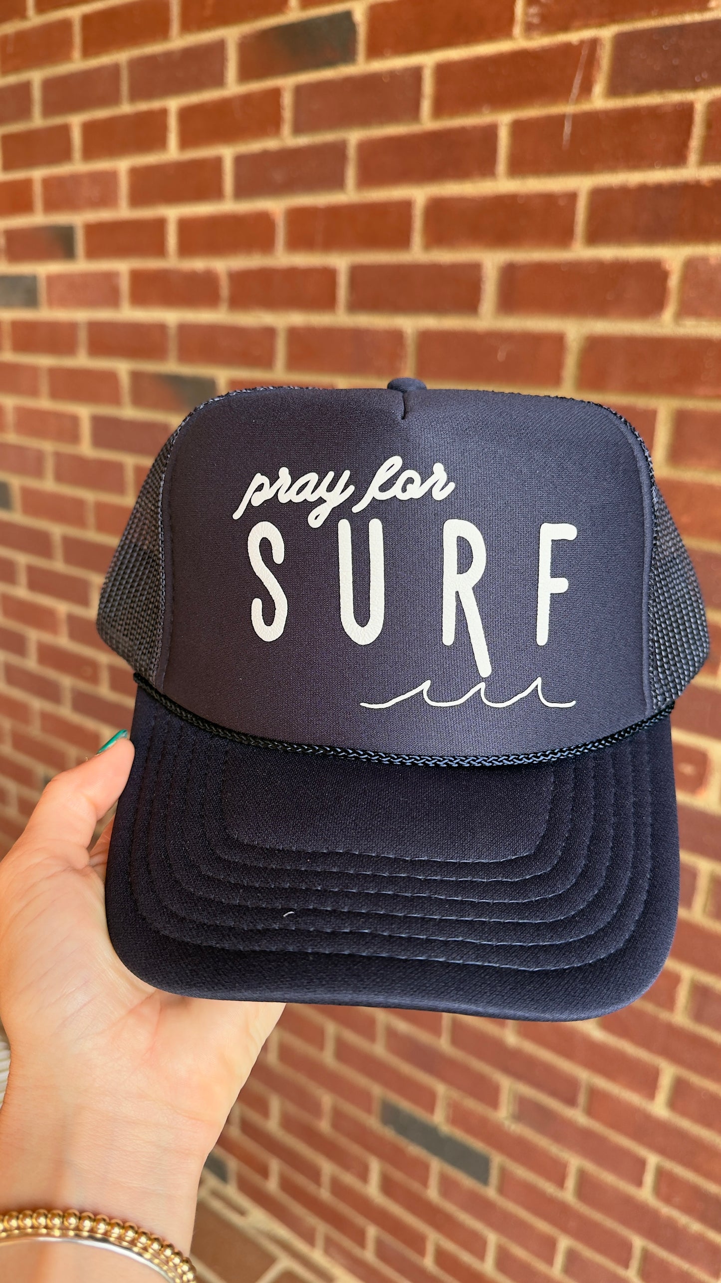 Pray for Surf Trucker Hat
