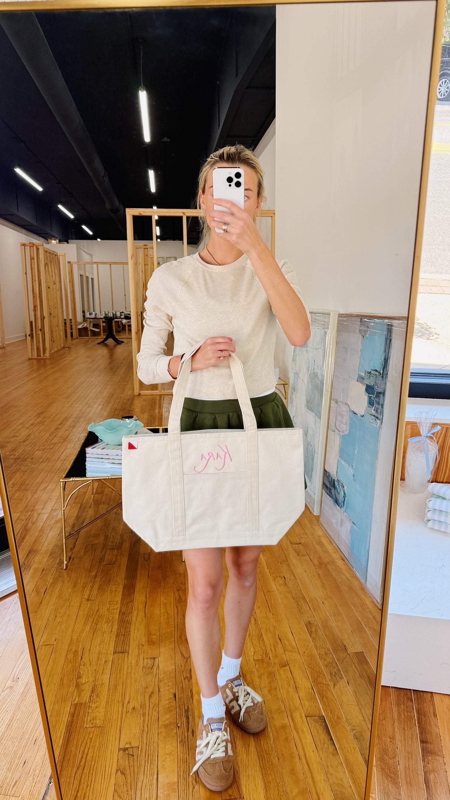 Medium Canvas Tote