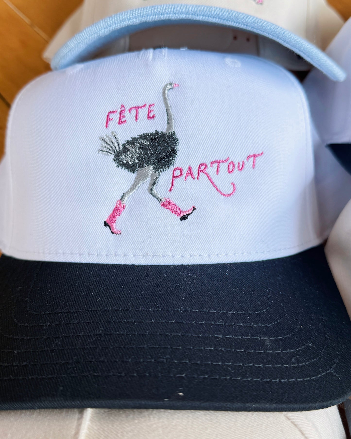 Fête Partout Ostrich Hat!