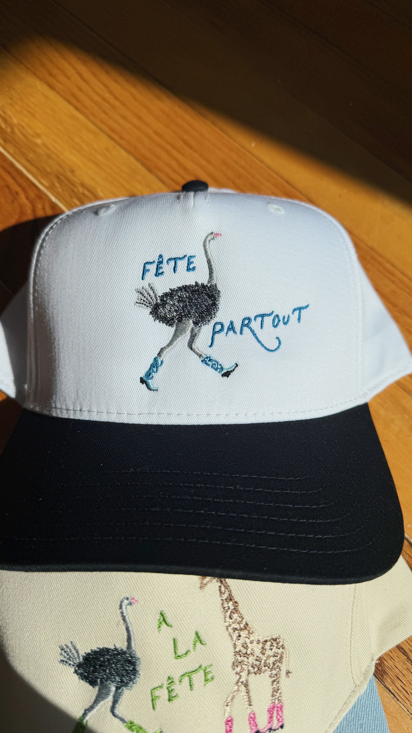 Fête Partout Ostrich Hat!