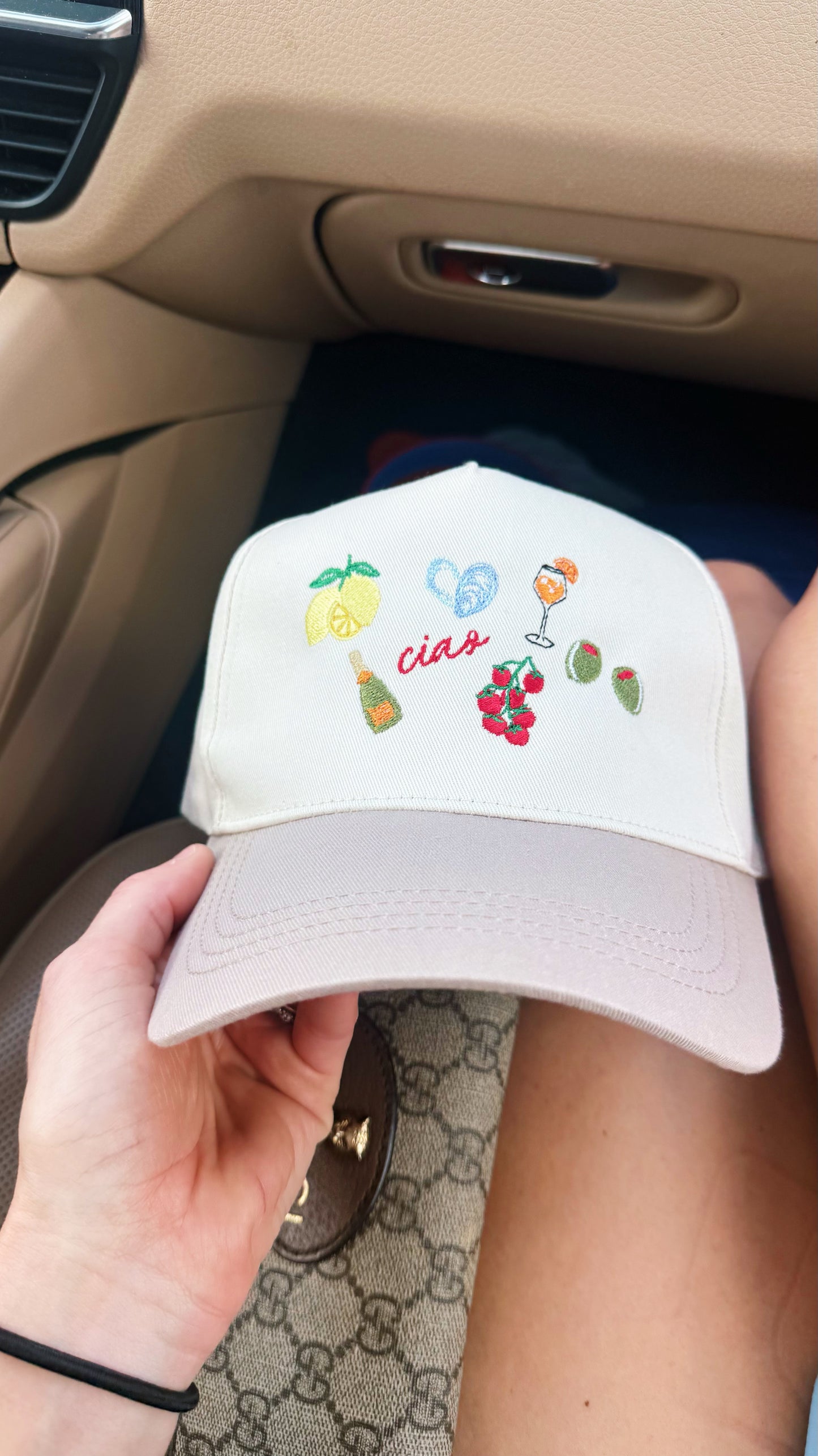 Italian Summer Canvas Hat