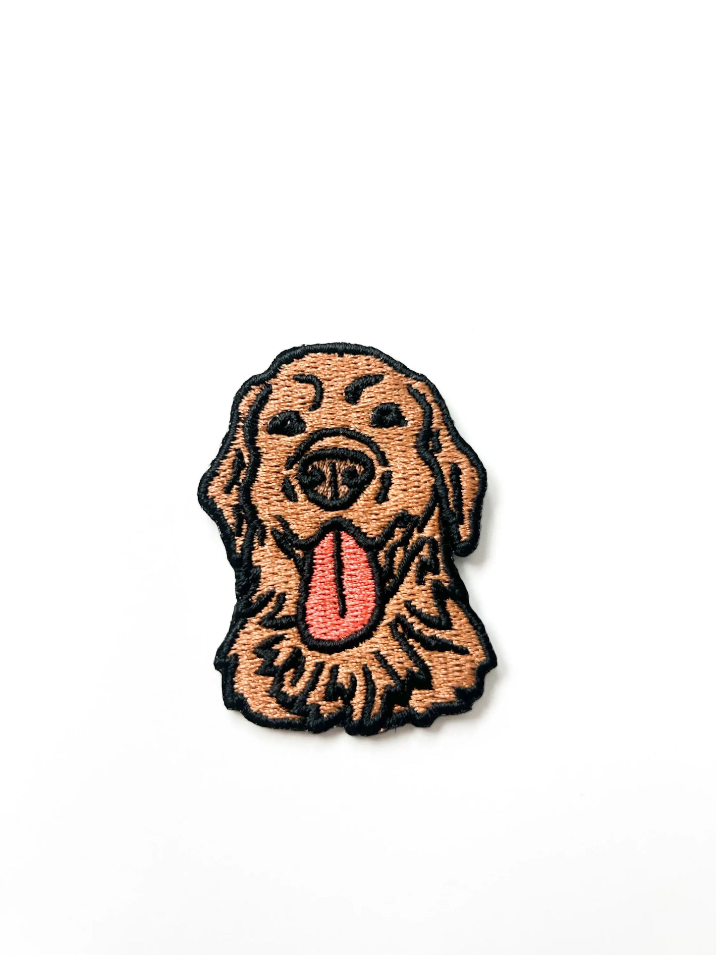 Golden Retriever Embroidered Iron On Patch | Pet Lover Gift