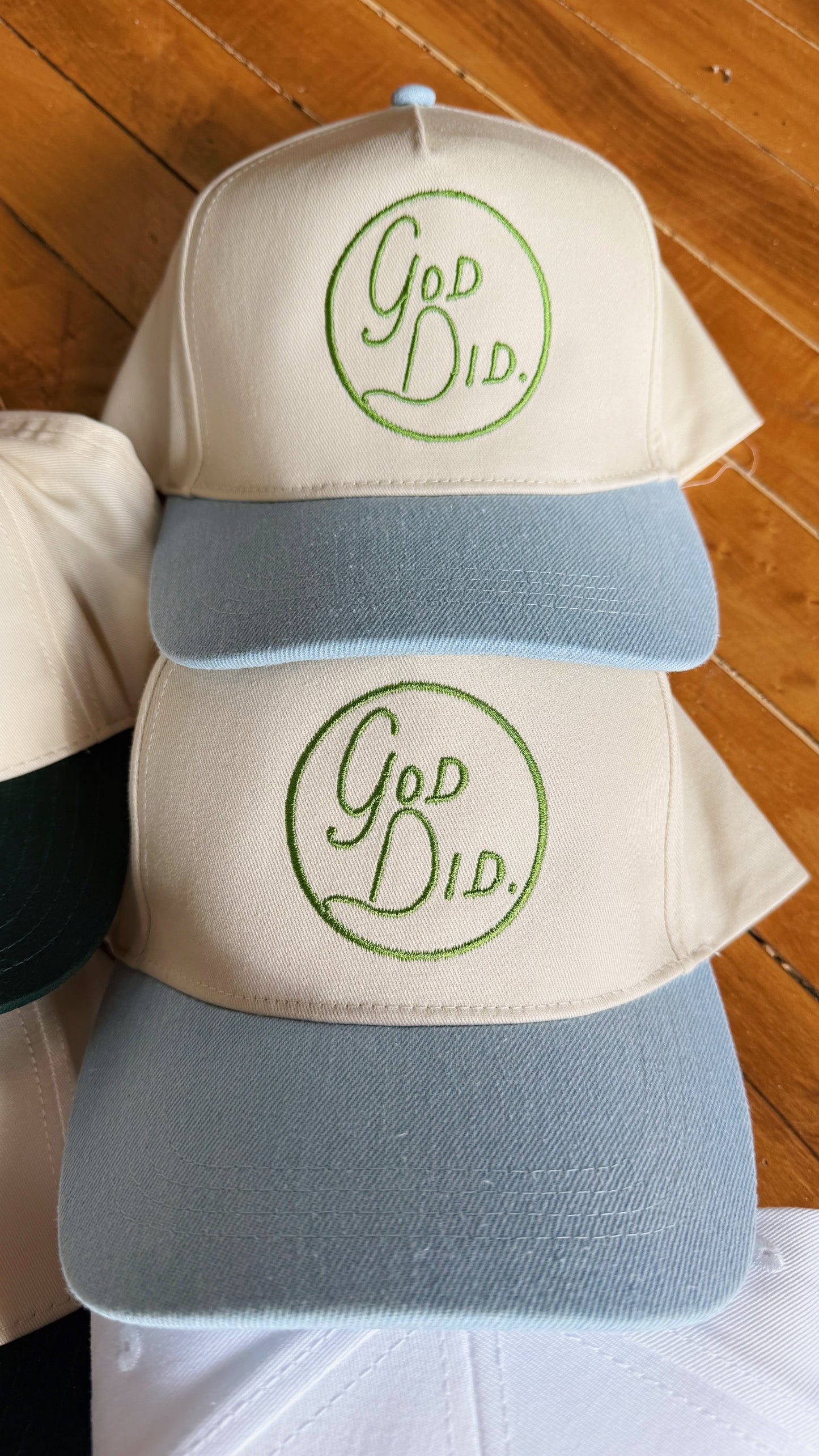 God Did. Canvas Hat