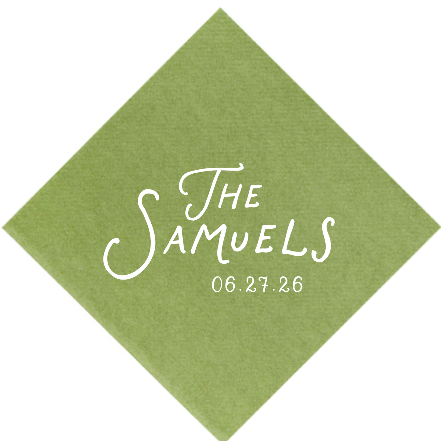 Favorite Font Cocktail Napkins