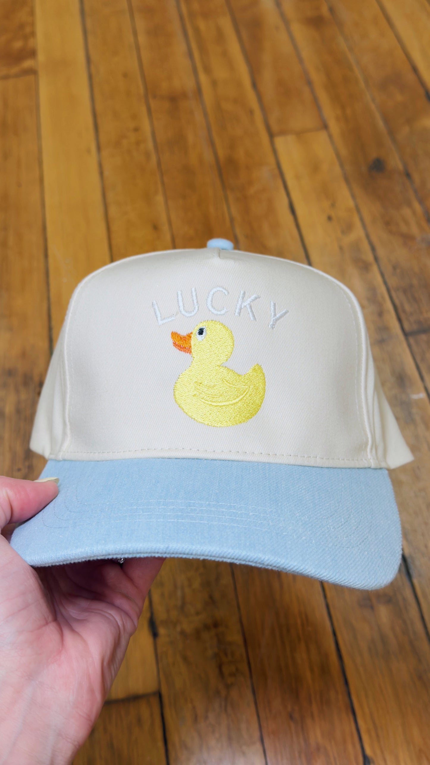 Lucky Duck Canvas Hat