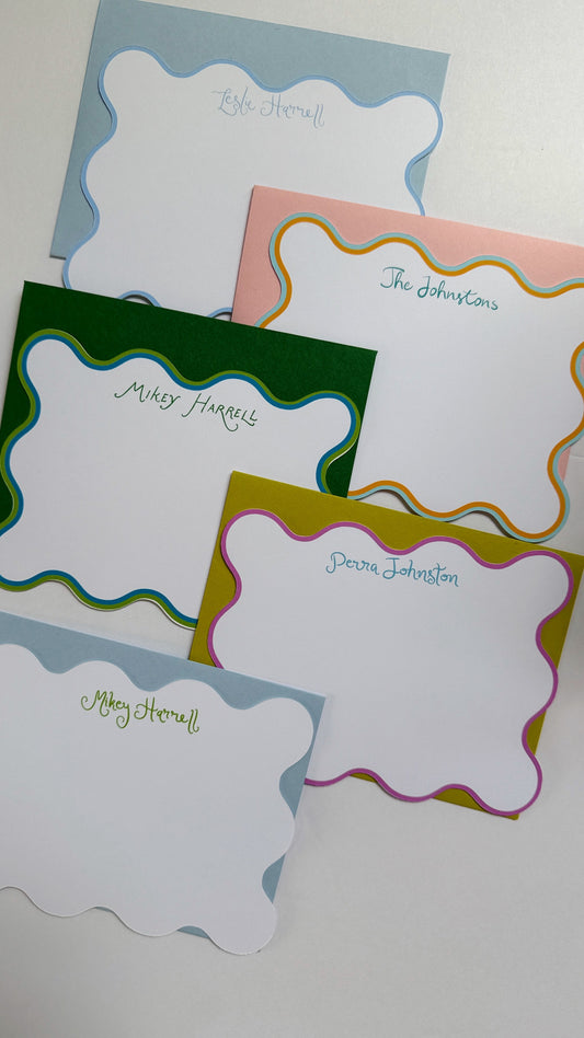 Wavy Stationery
