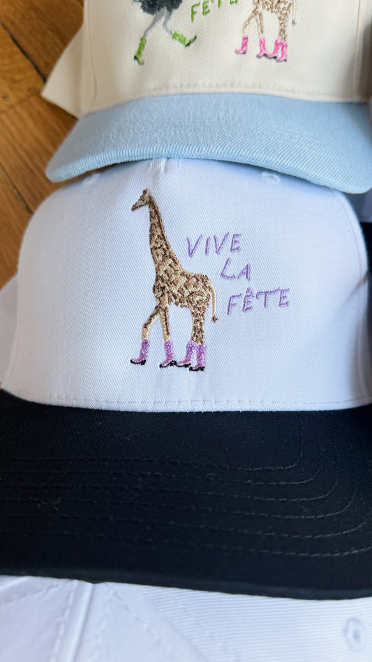 Vive La Fête Giraffe Hat!