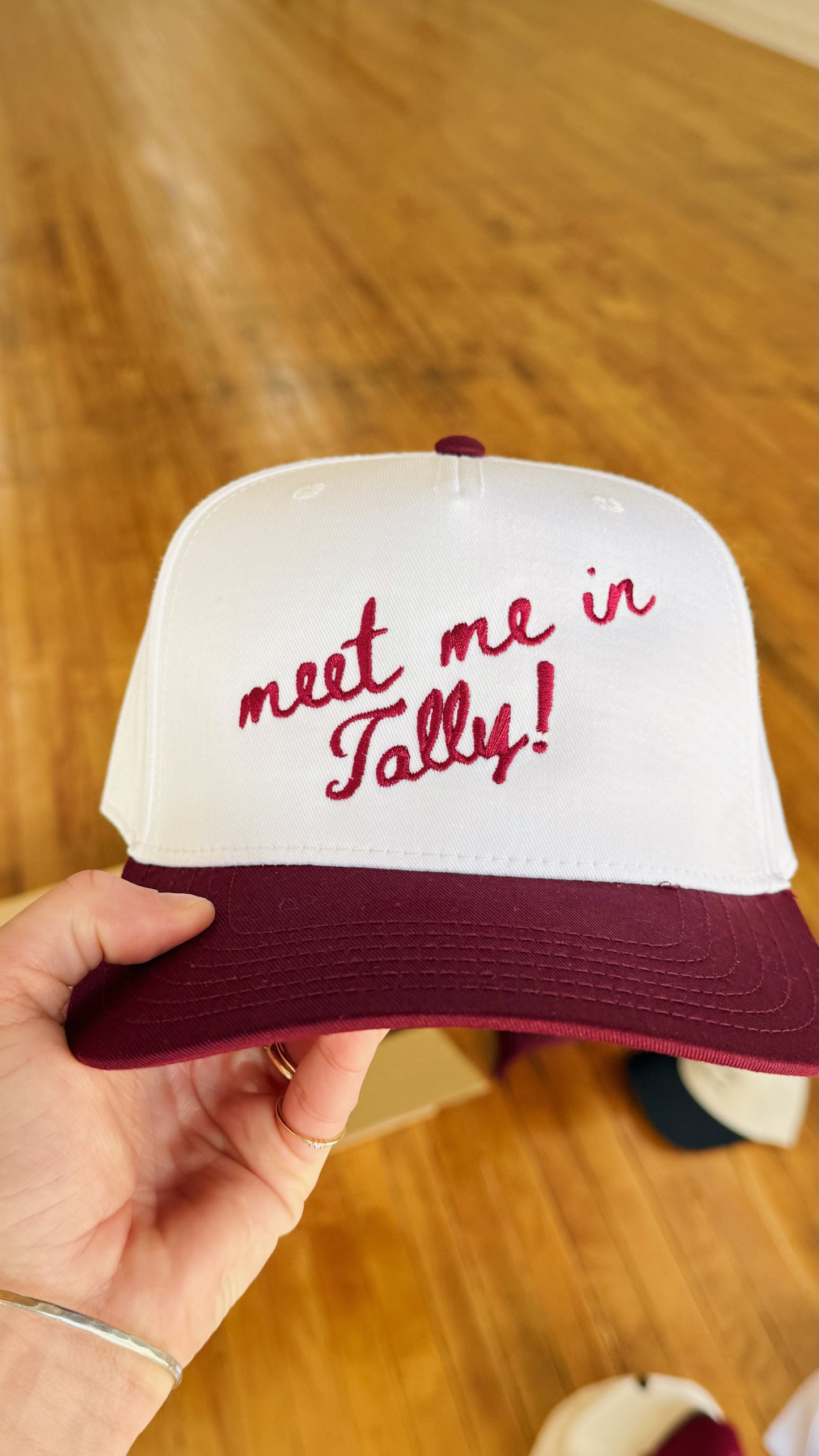 Meet me in Tally! Canvas Hat