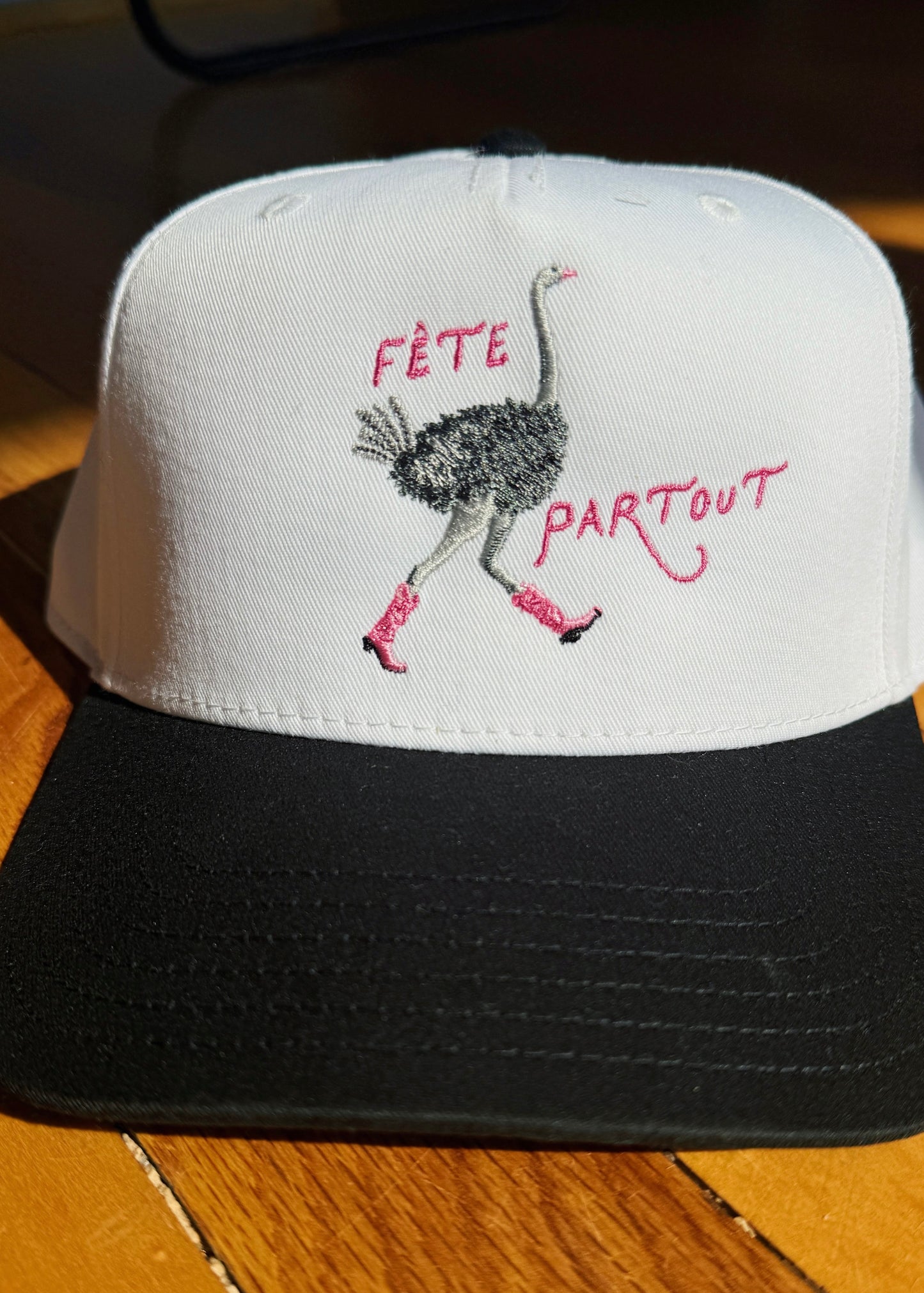 Fête Partout Ostrich Hat!