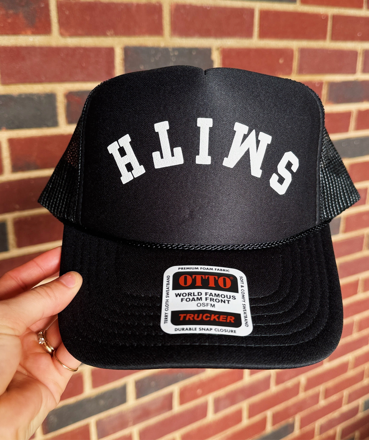 Upside Down Trucker Hat