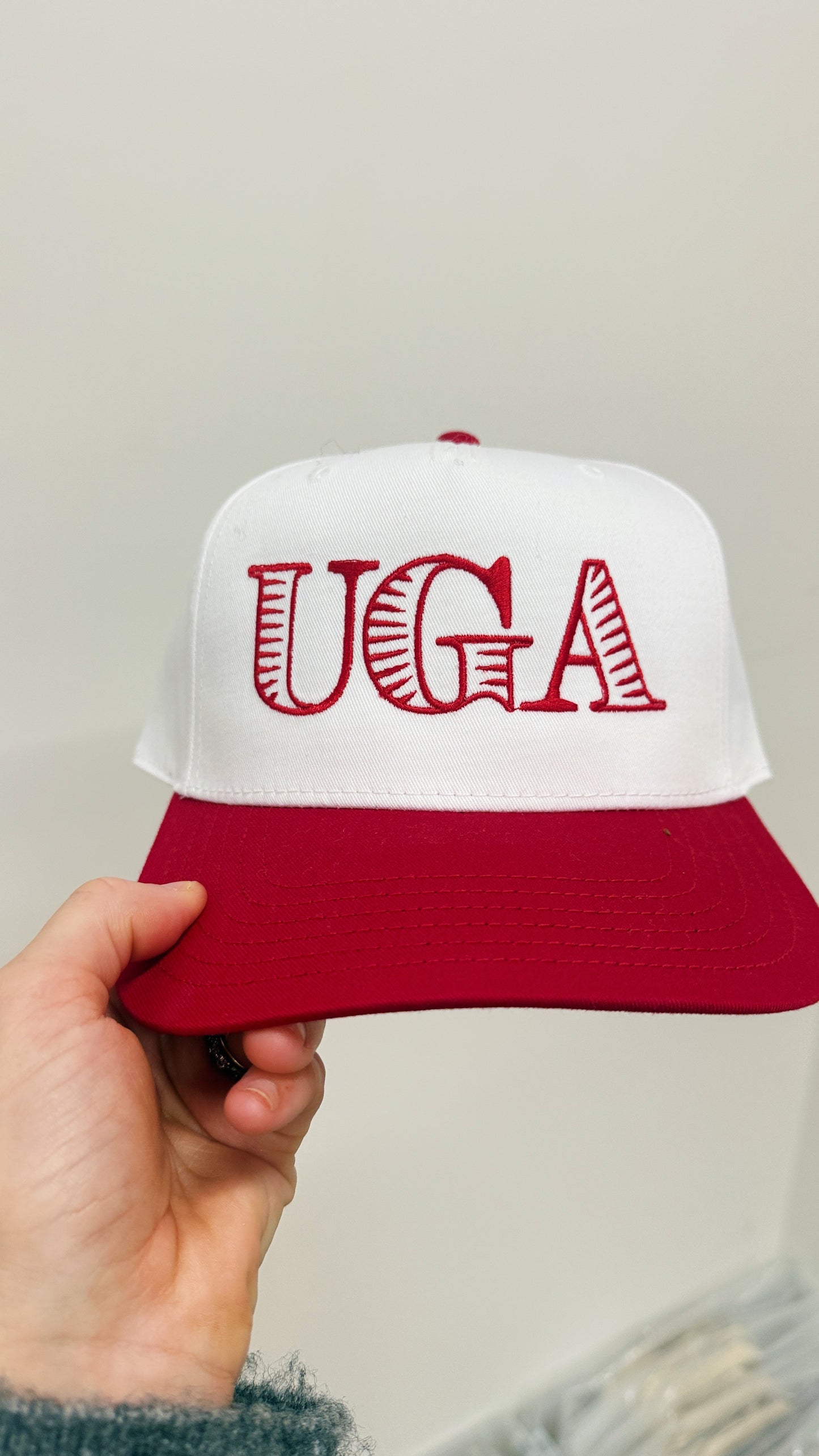 Funky UGA Canvas Hat