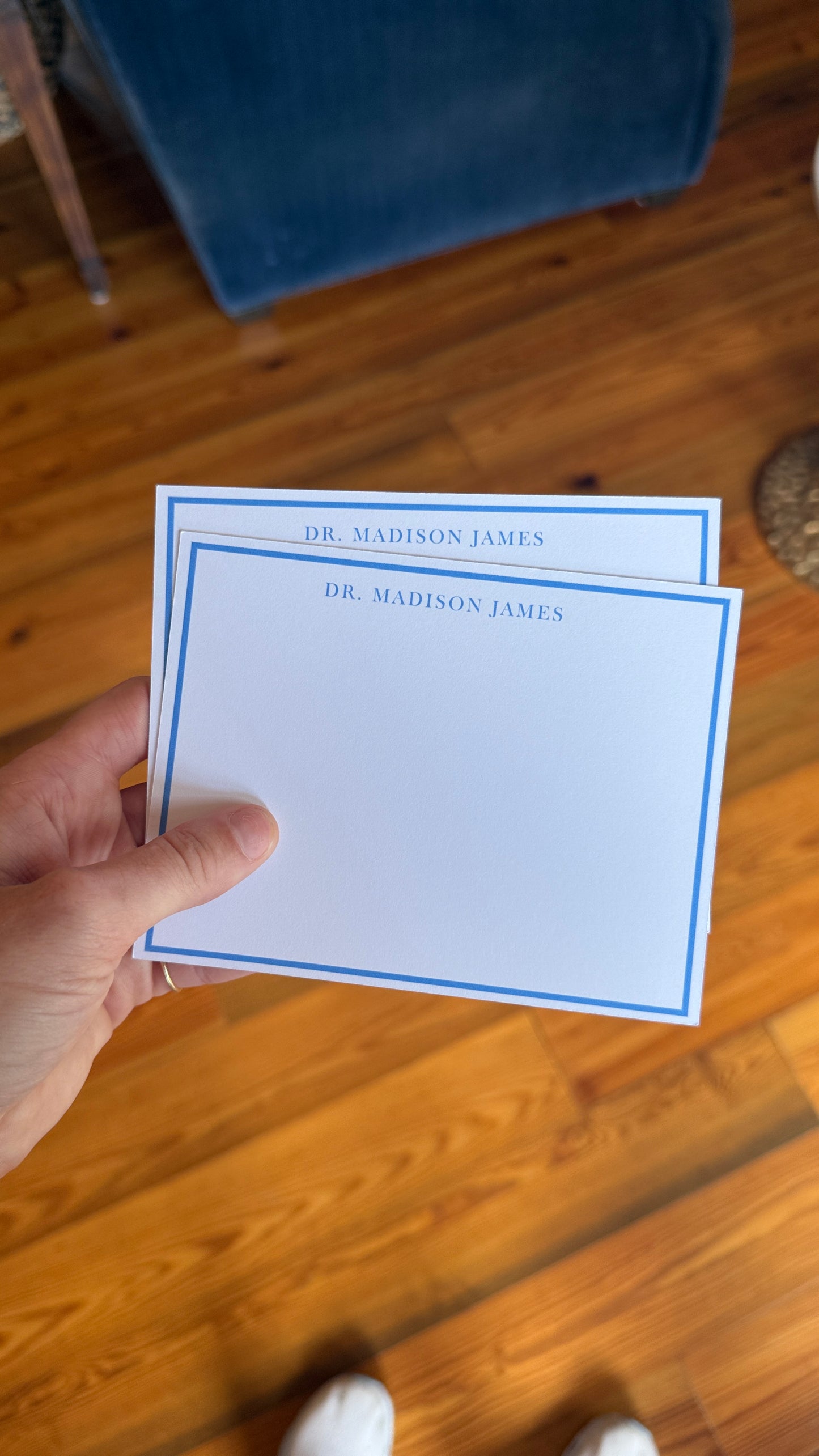 Personalized Rectangle Stationery