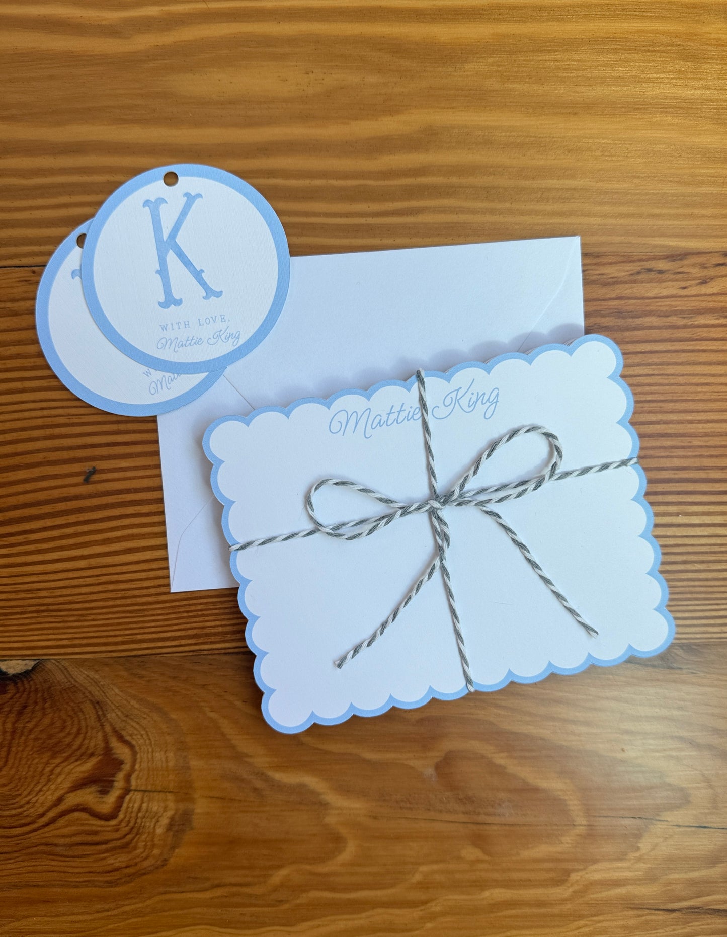 Notecard + Gift Tag Set