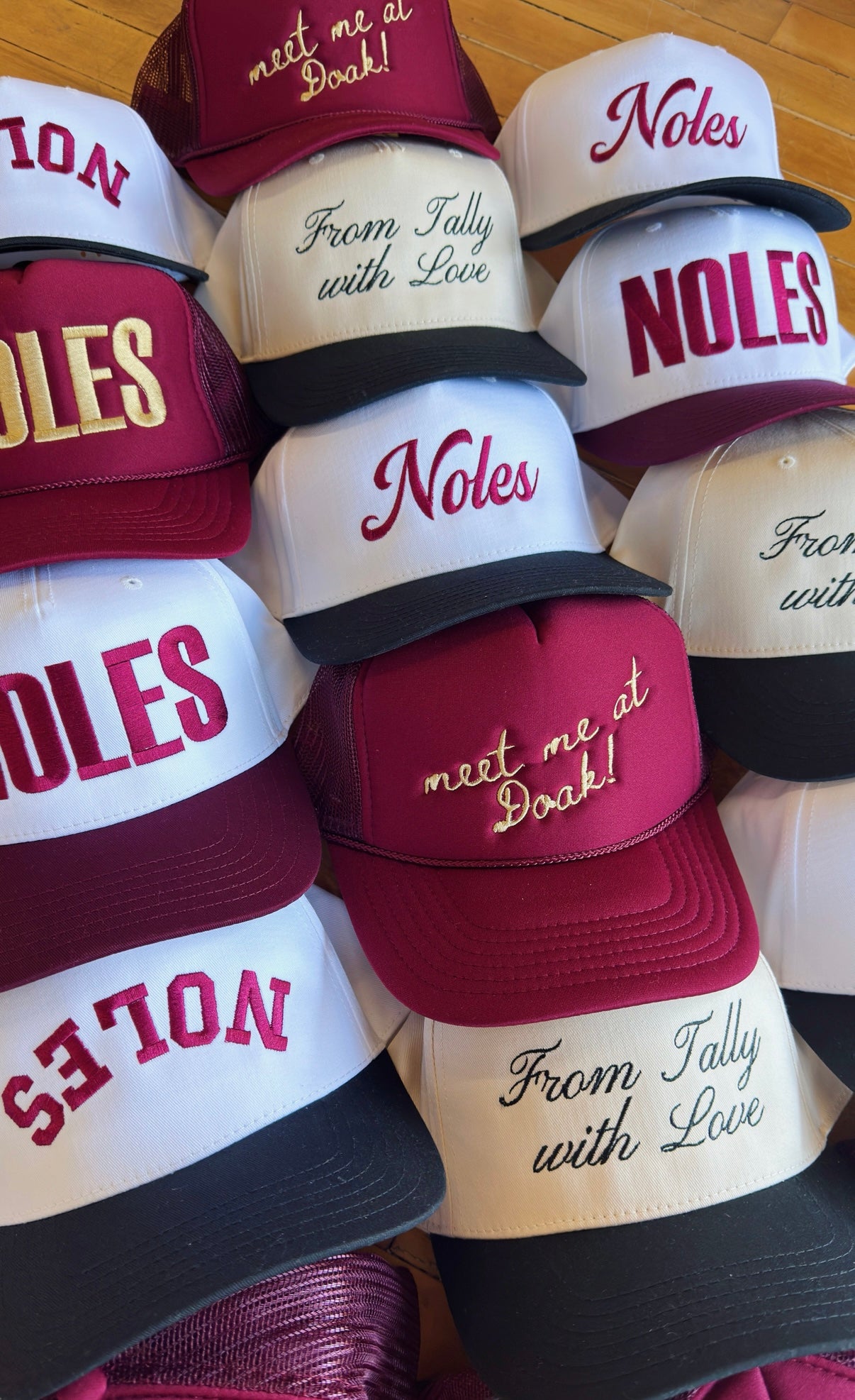 Noles Cursive Canvas Hat