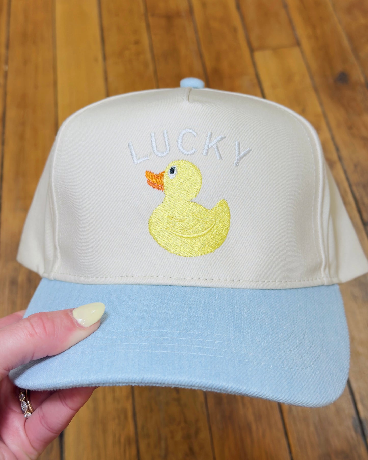 Lucky Duck Canvas Hat