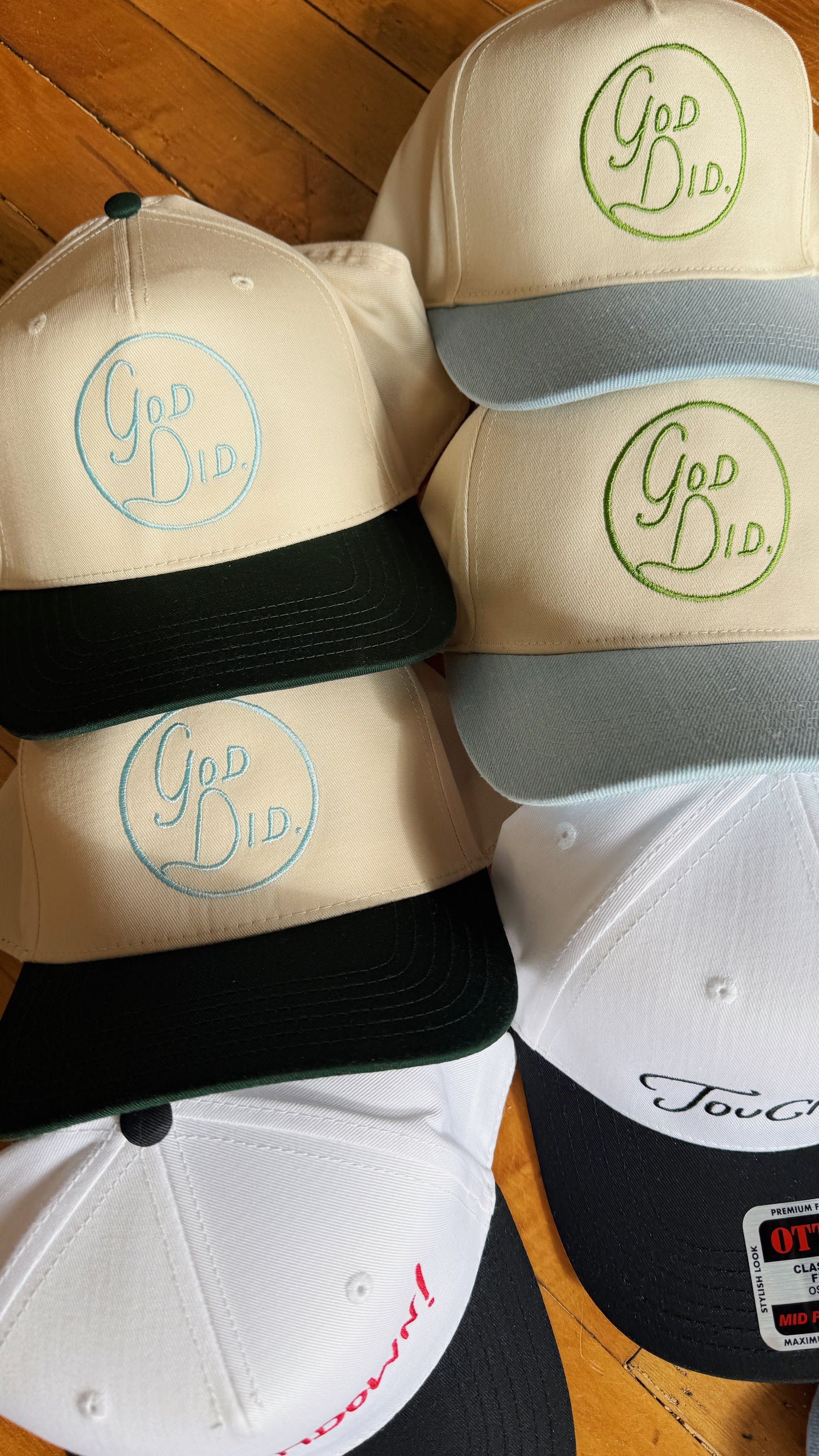 God Did. Canvas Hat