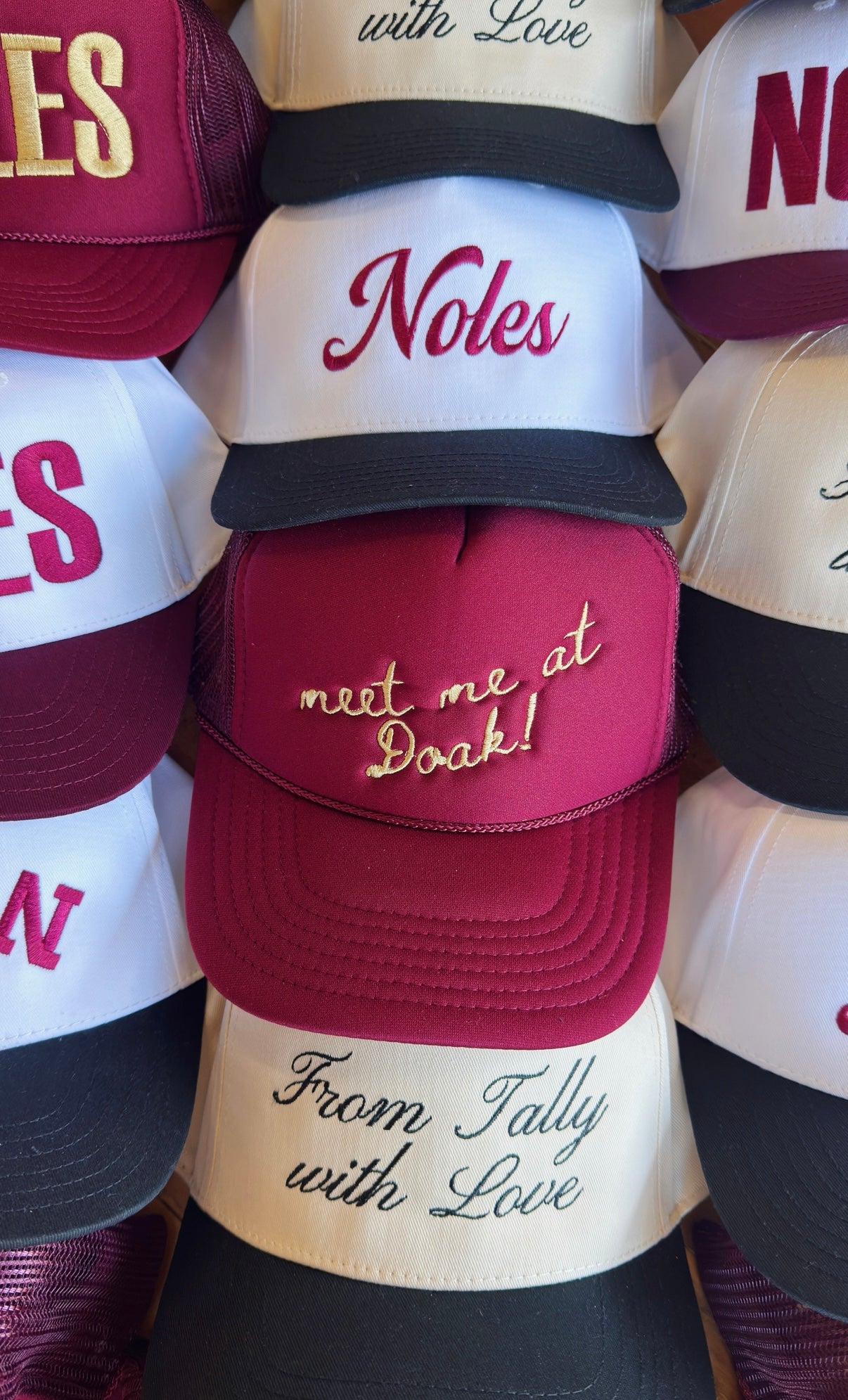 Noles Cursive Canvas Hat