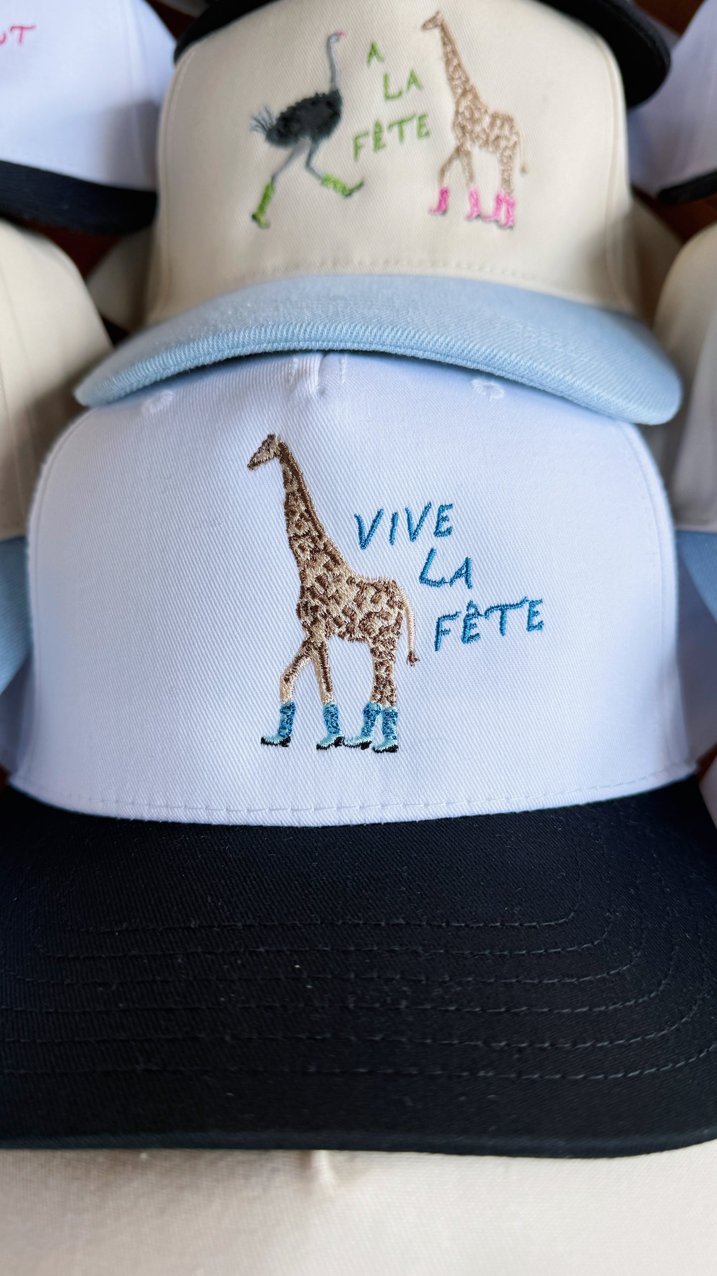 Vive La Fête Giraffe Hat!