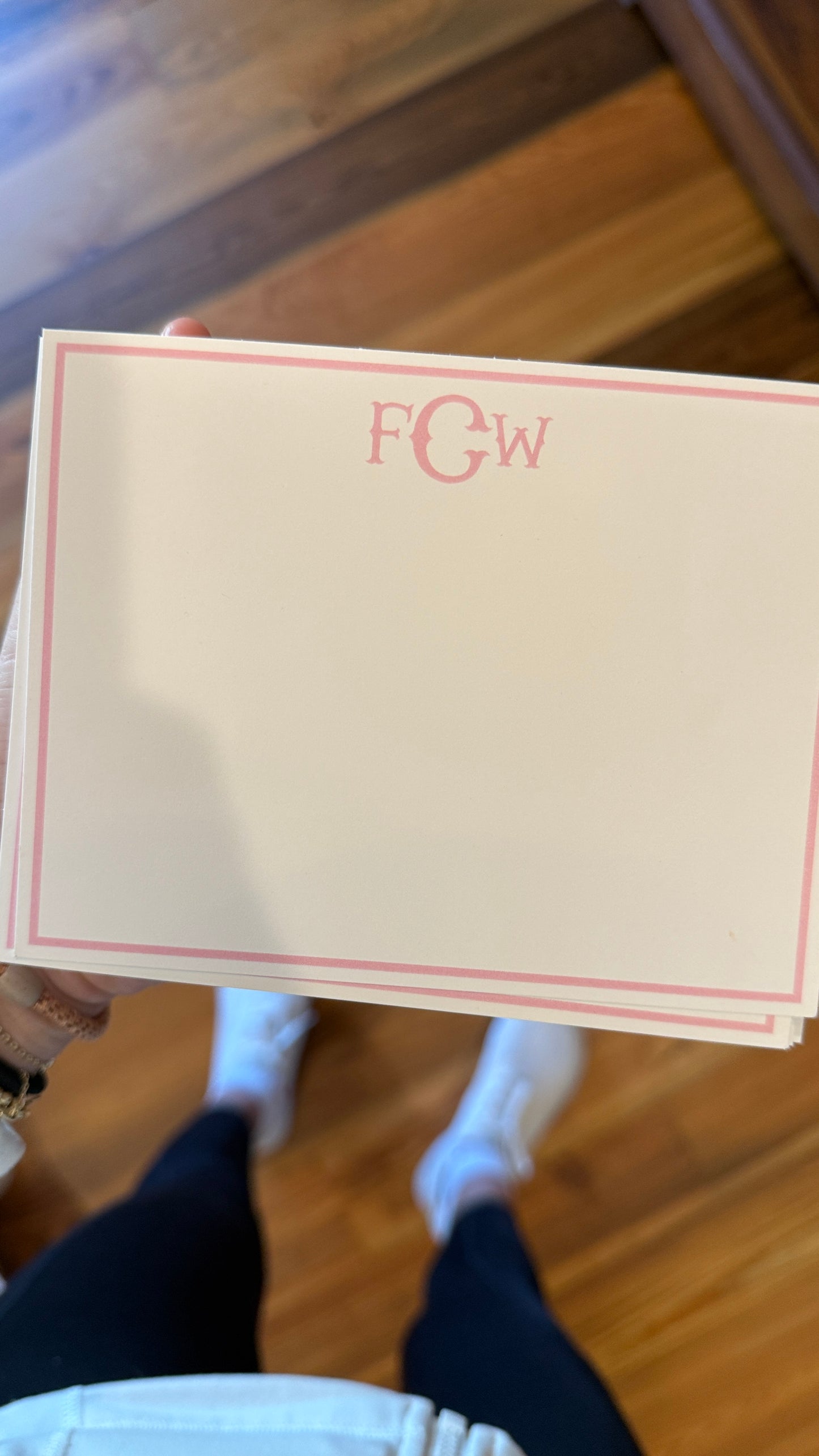 Personalized Rectangle Stationery