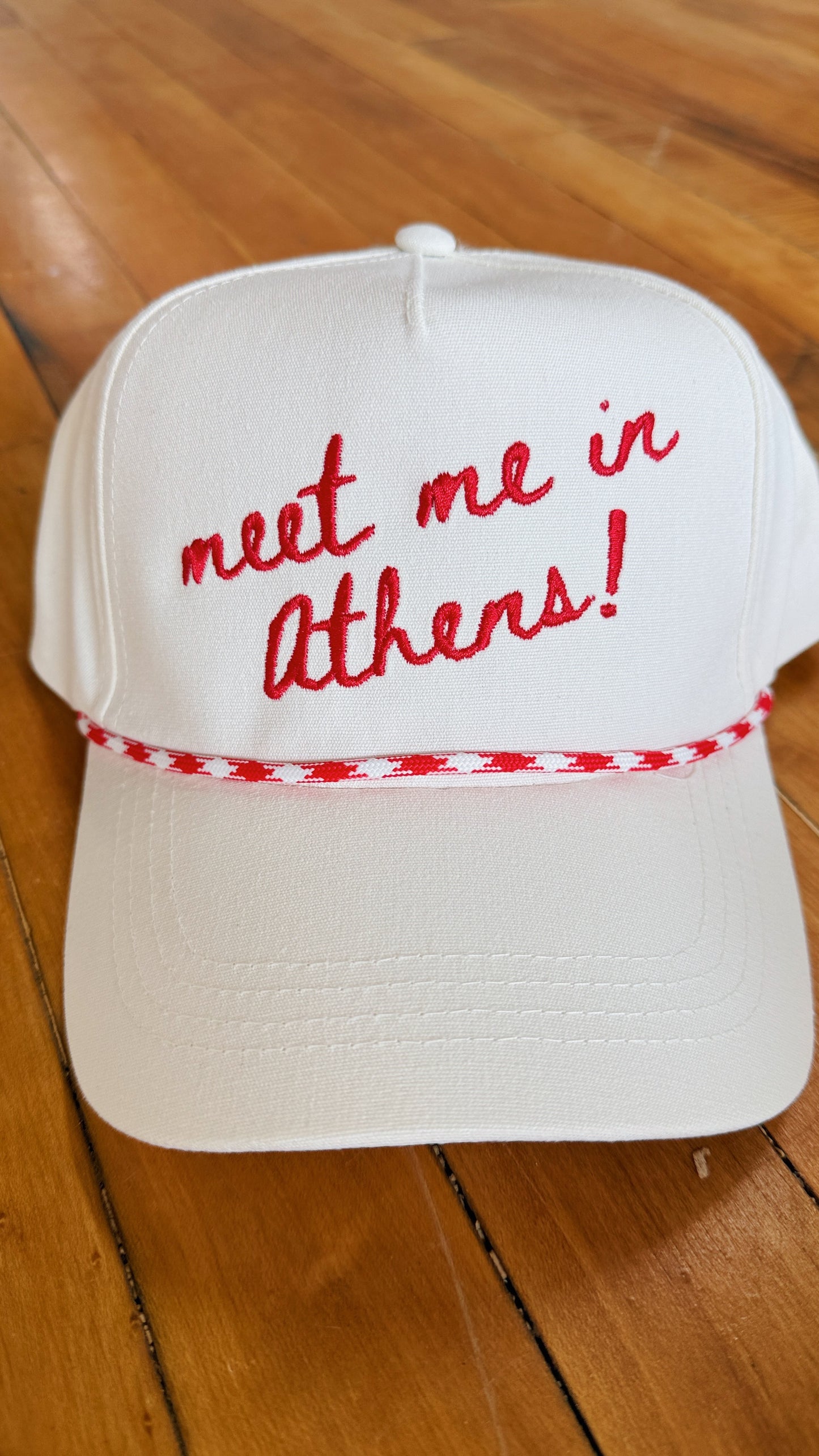 Meet Me in Athens! Rope Hat