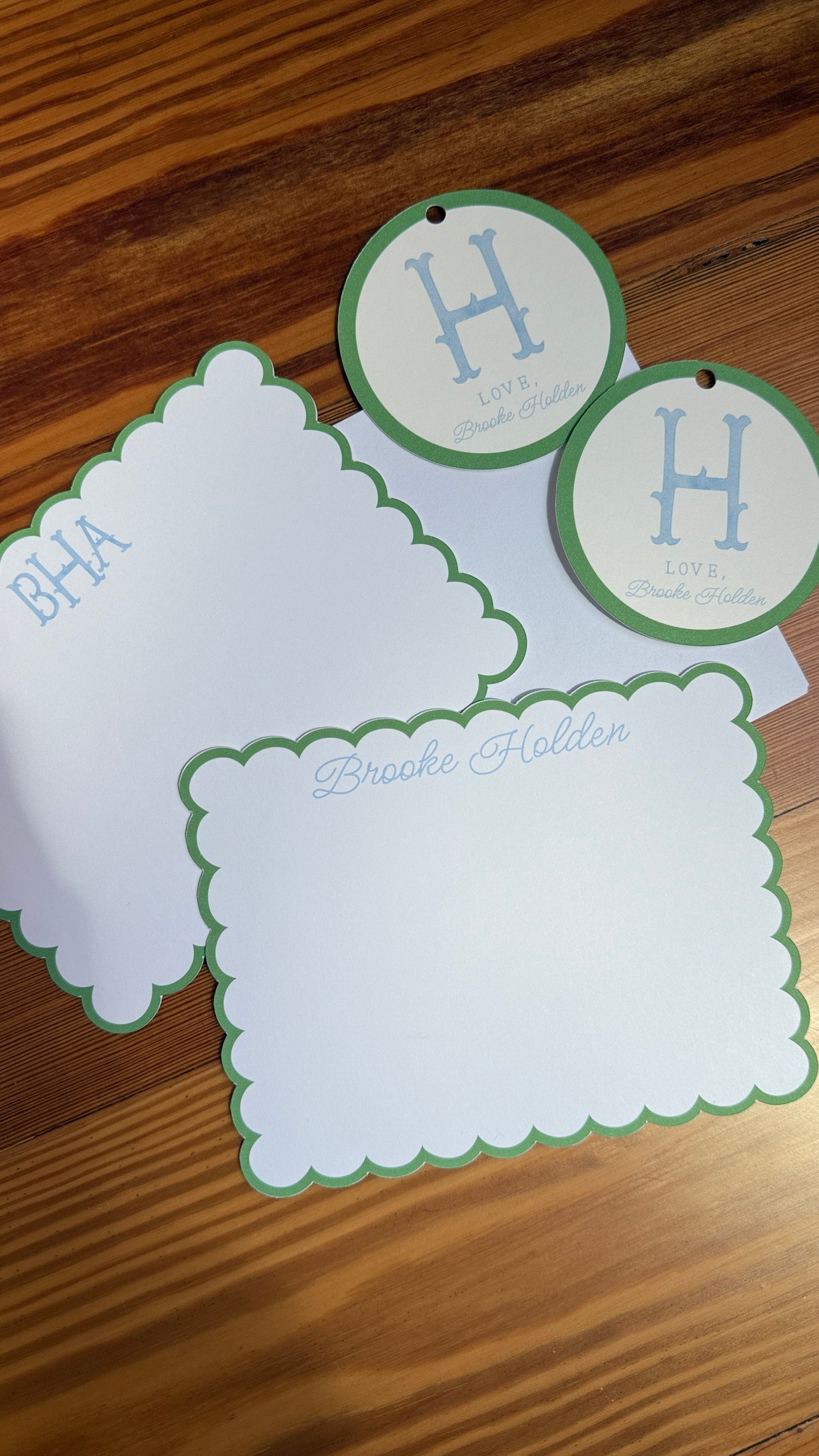 Notecard + Gift Tag Set