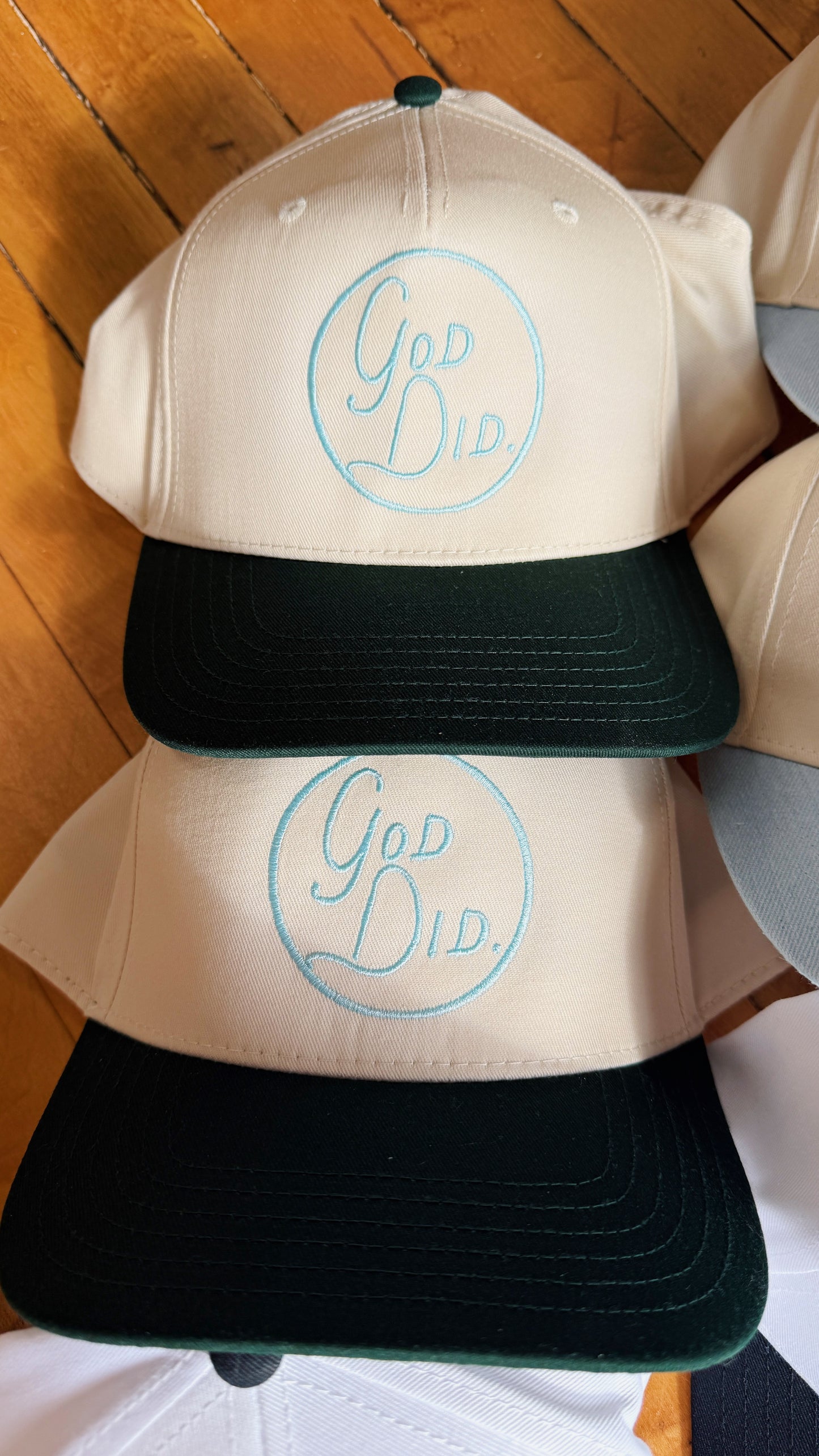 God Did. Canvas Hat
