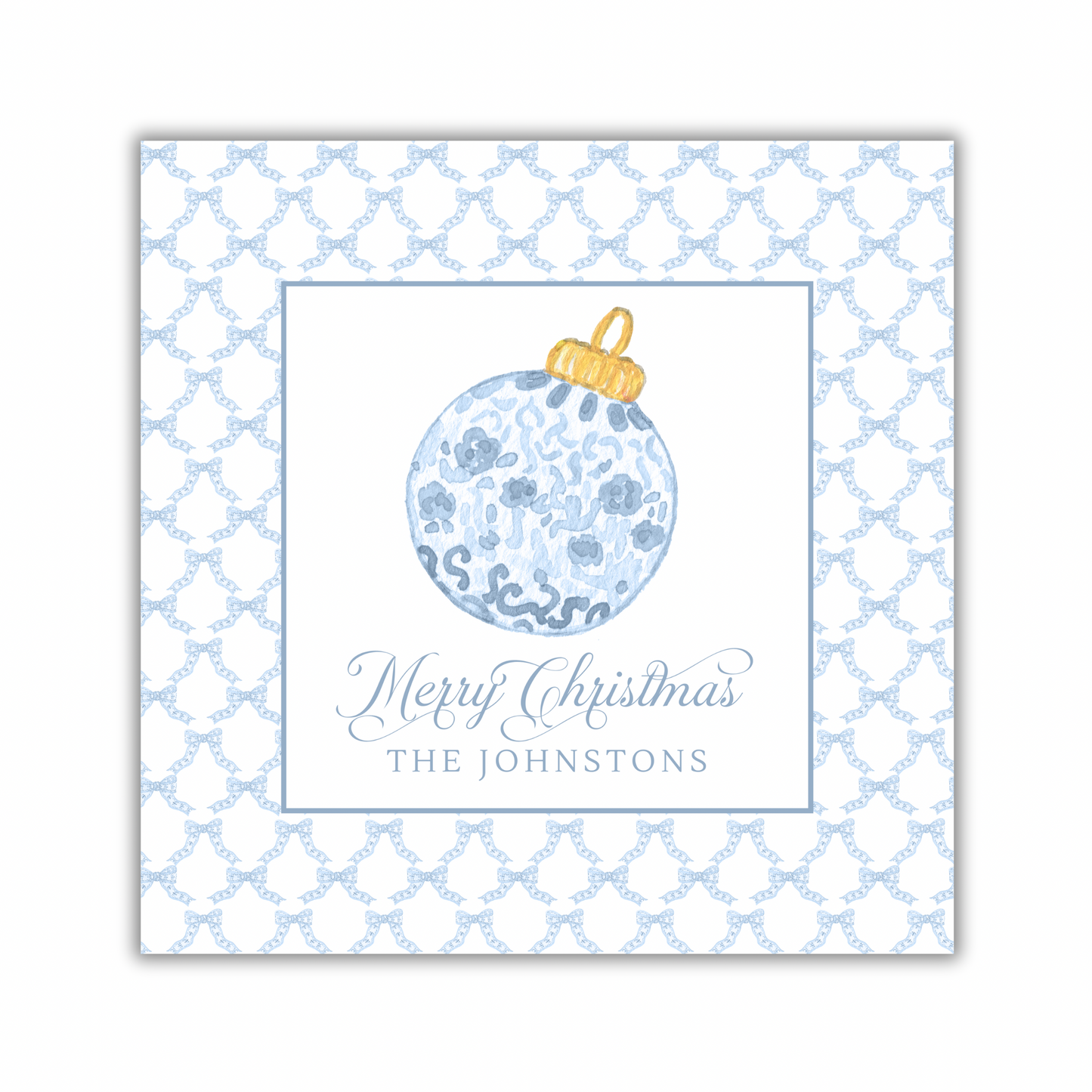 Chinoiserie Ornament Gift Sticker