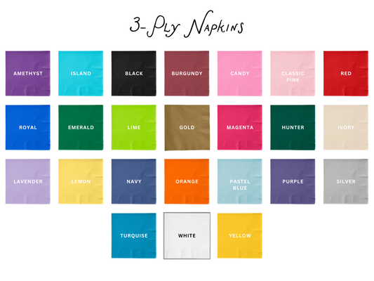 3-ply Cocktail Napkins