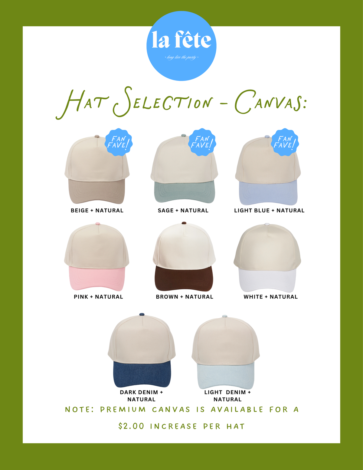 Custom Pennant Hats!