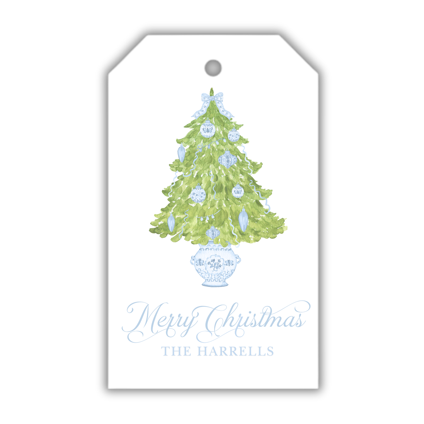 Chinoiserie Tree Classic Gift Tag