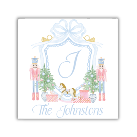 Nutcracker Crest Gift Sticker