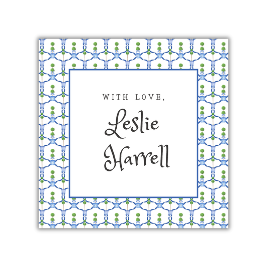 Blue and Green Gift Tags