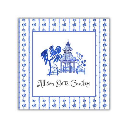 Blue Chinoiserie Gift Tags