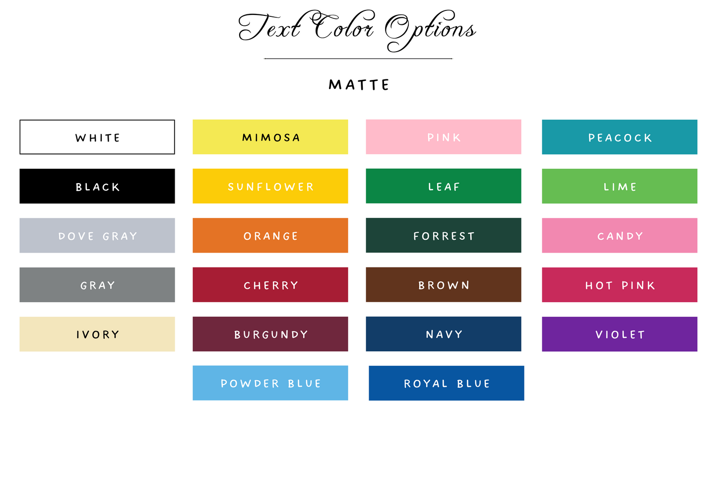 Swan Wedding Matches