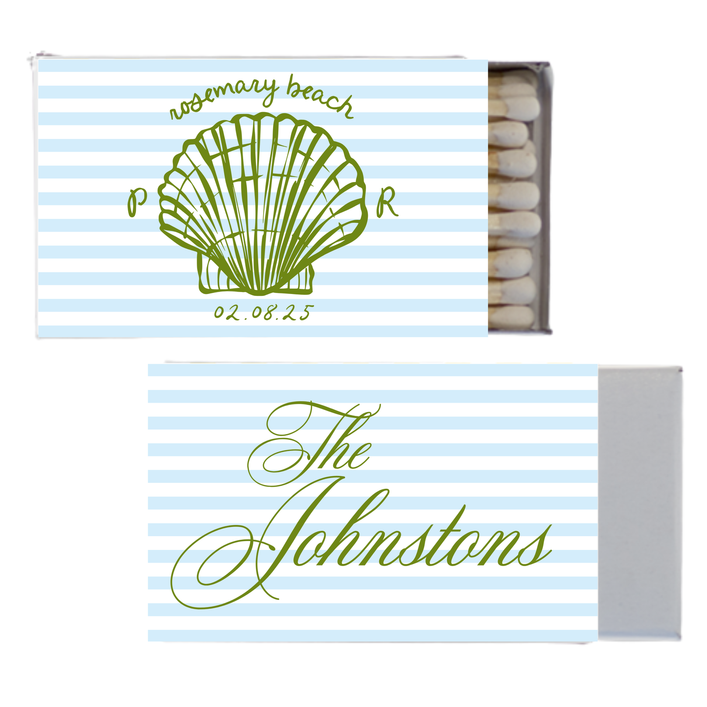 Hand drawn Seashell Full Color Matches