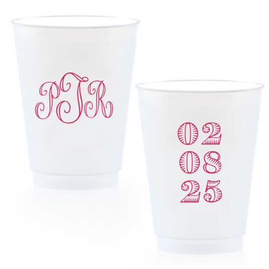 Doodle Frosted Cups