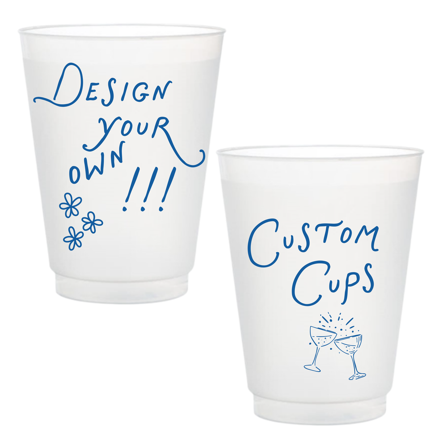 Design Your Own Frosted Cups!