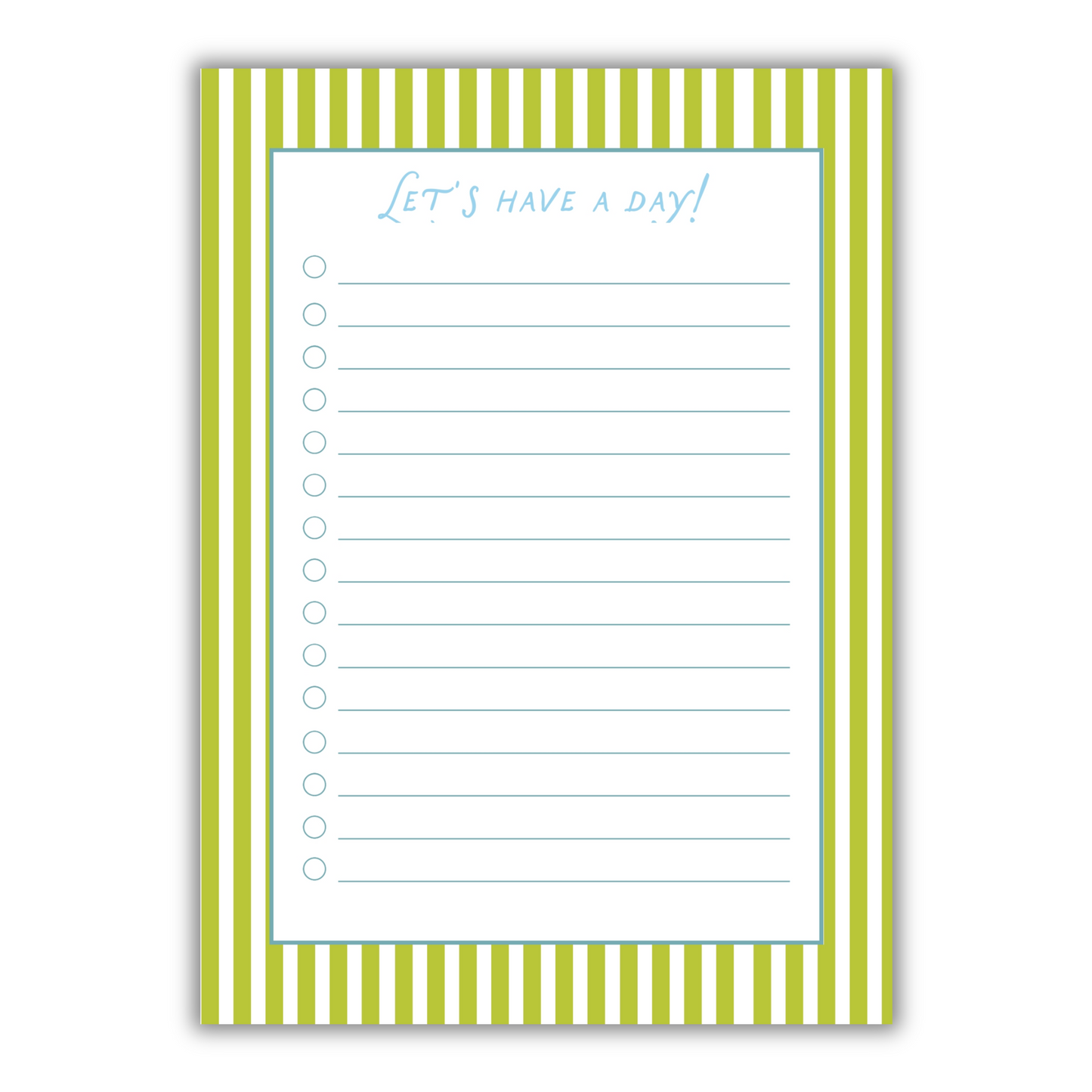 Let's Have a Day! Notepad