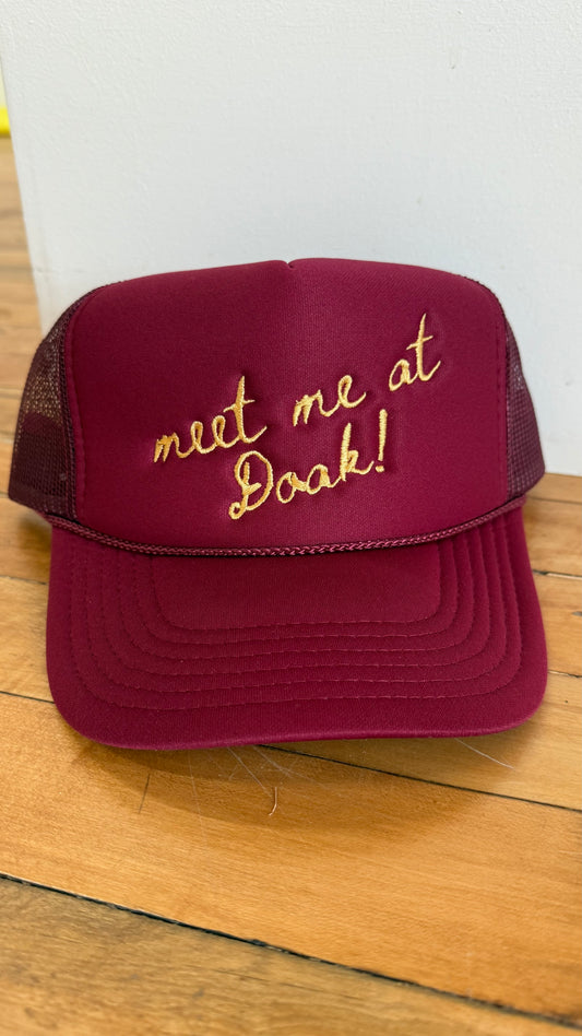 Meet me at Doak! Canvas Hat