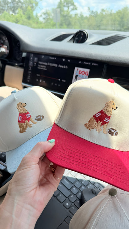 Golden Retriever Canvas Hat