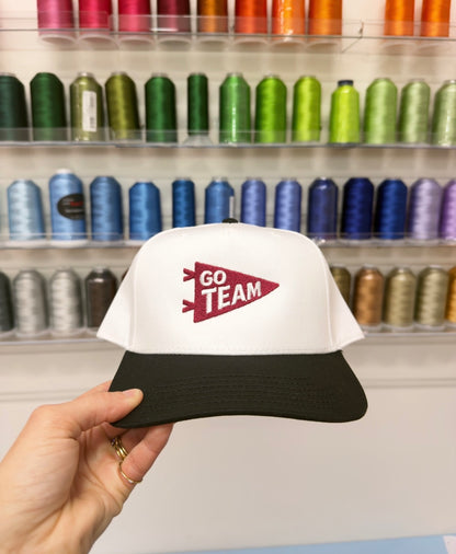 Go Team! Embroidered Hat