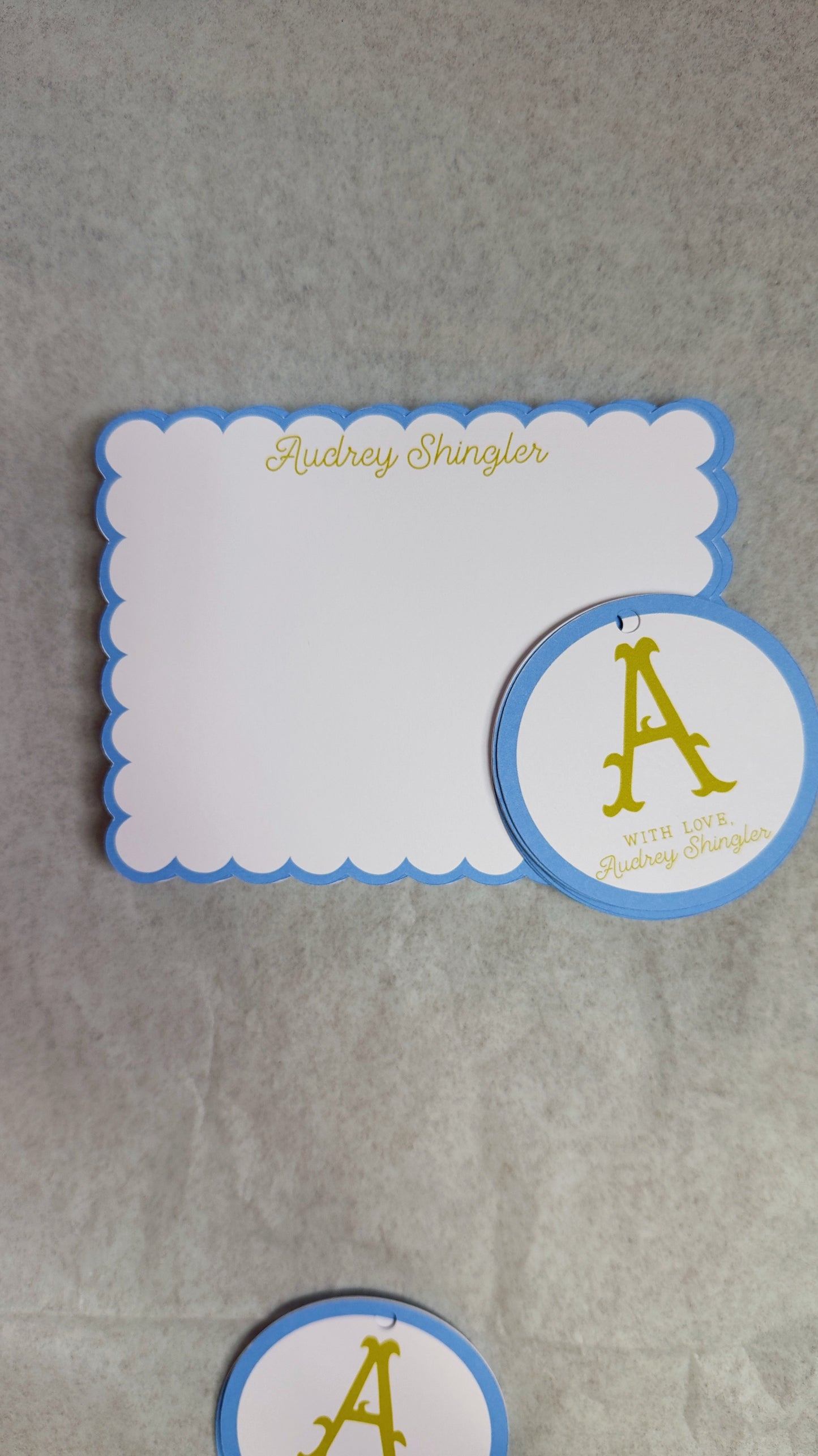 Notecard + Gift Tag Set