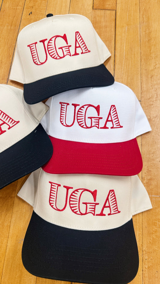 Funky UGA Canvas Hat