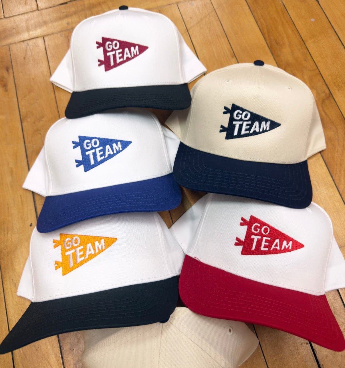 Go Team! Embroidered Hat