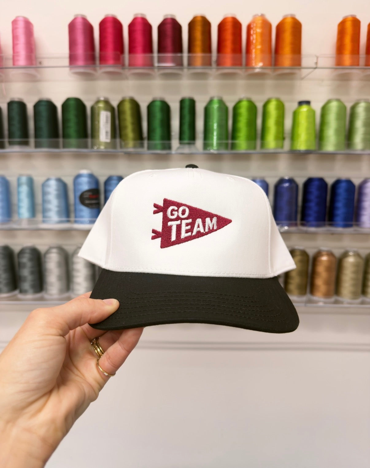 Go Team! Embroidered Hat