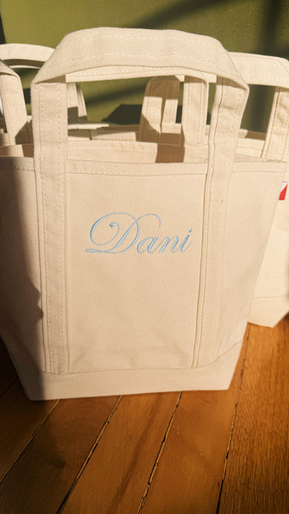 Mini Canvas Tote