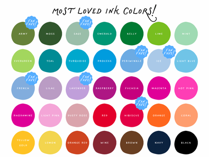 Fancy Name + Duogram Frosted Cups