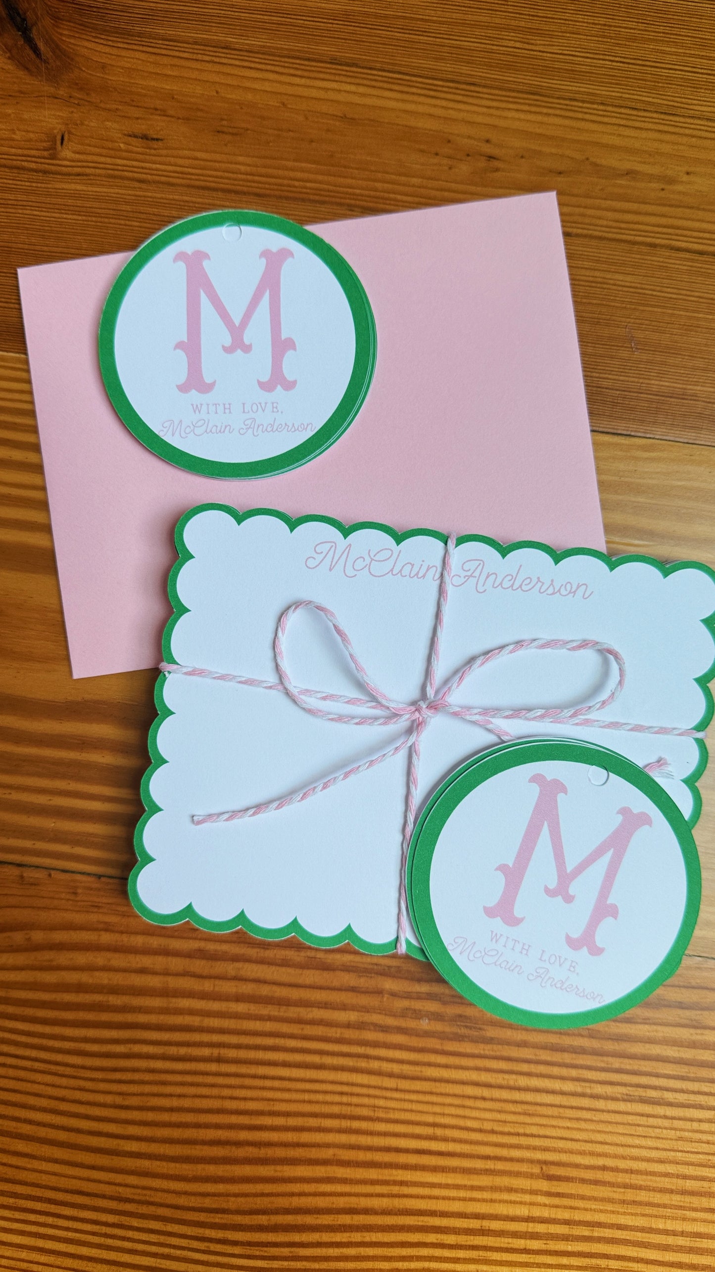Notecard + Gift Tag Set