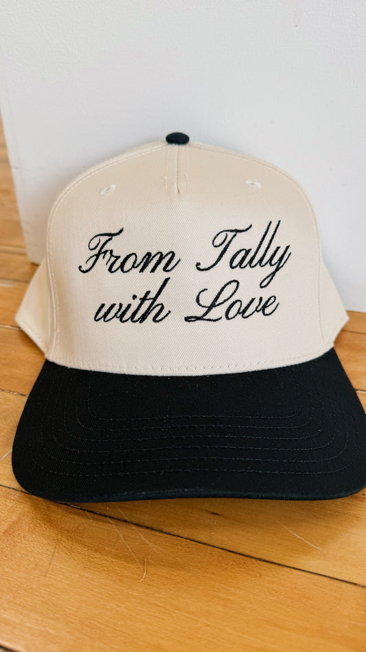 From Tally with Love Canvas Hat